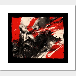 kratos Posters and Art